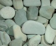 Sea Beach Pebbles Green