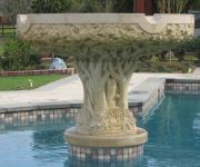 Hand Carved Lueders Fountain