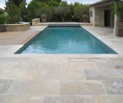 French Pool Coping and Paving