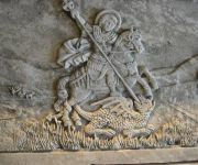 Saint George Carving